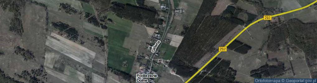 Zdjęcie satelitarne Główna ul.